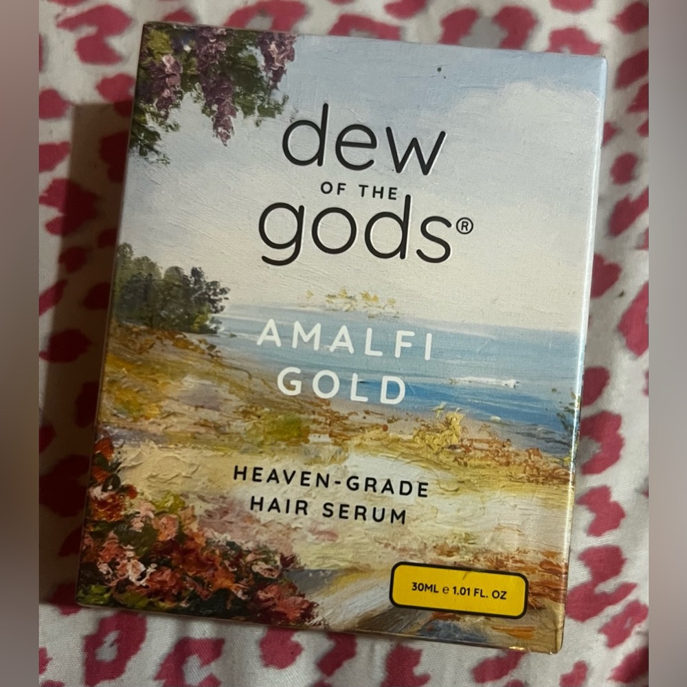 NEW Dew of the Gods Amalfi Gold Hair Serum, Full Size